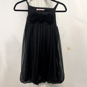 Black Flower Dress